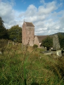 The ol . . . as in late 13th/early14th century . . . church at Penalt.  